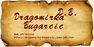 Dragomirka Bugarčić vizit kartica